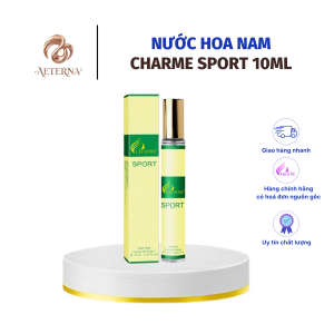 [AETERNA x CHARME PERFUME] Nước Hoa Nam Charme Sport 10ml Chính Hãng, Lưu Hương Dai